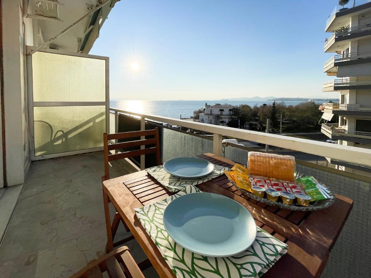 Eolou Sea View 60Sqm Apt In Paleo Faliro Appartement Athene Buitenkant foto